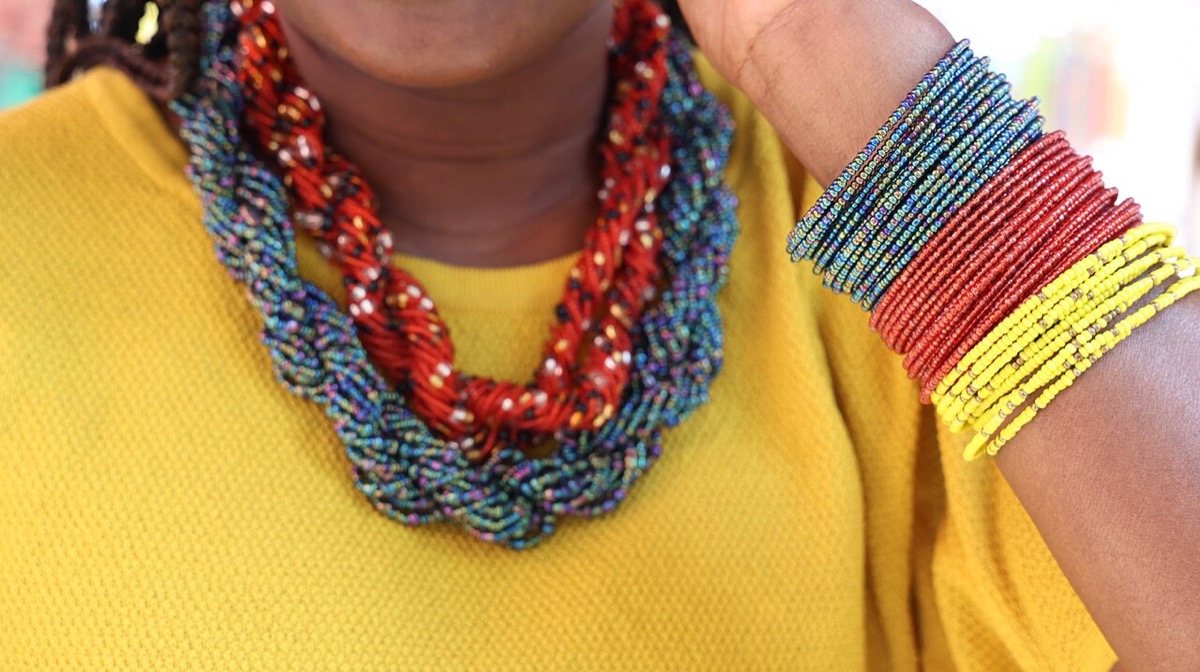 Maasai beaded necklace β handmade collar